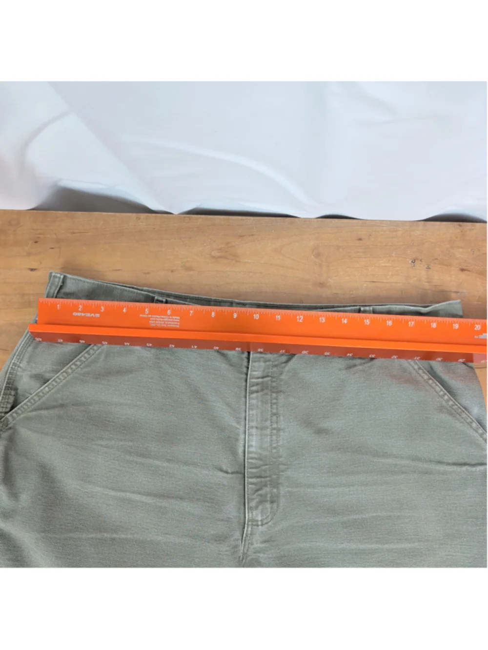 Carhartt B25 Moss Green Canvas Shorts
